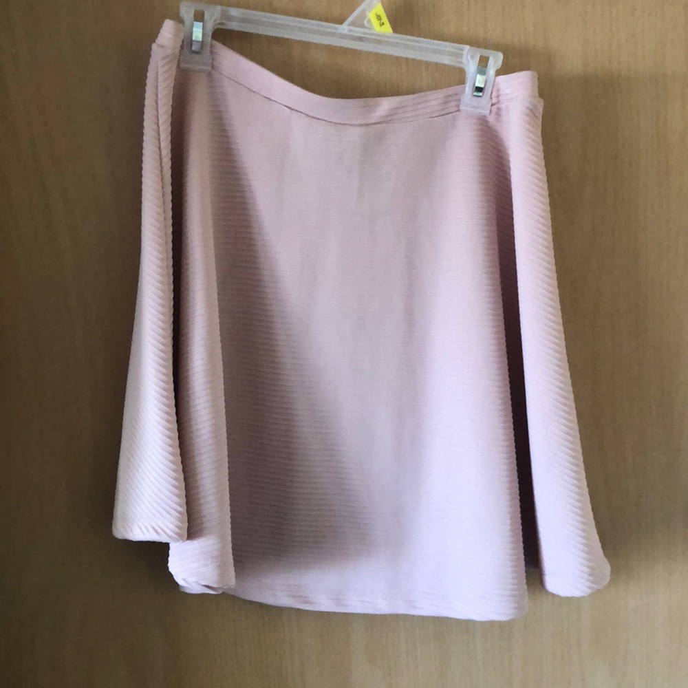 Pink skater skirt